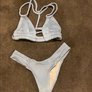 Suede Grey Bathing suit From Montce Swim